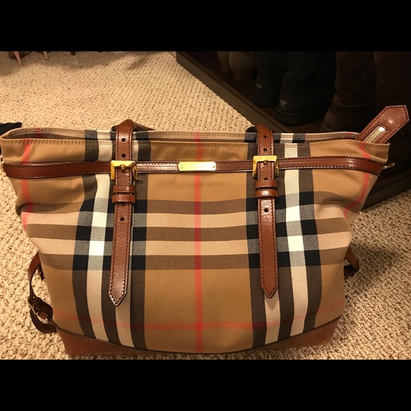 Burberry Diaper Bag
